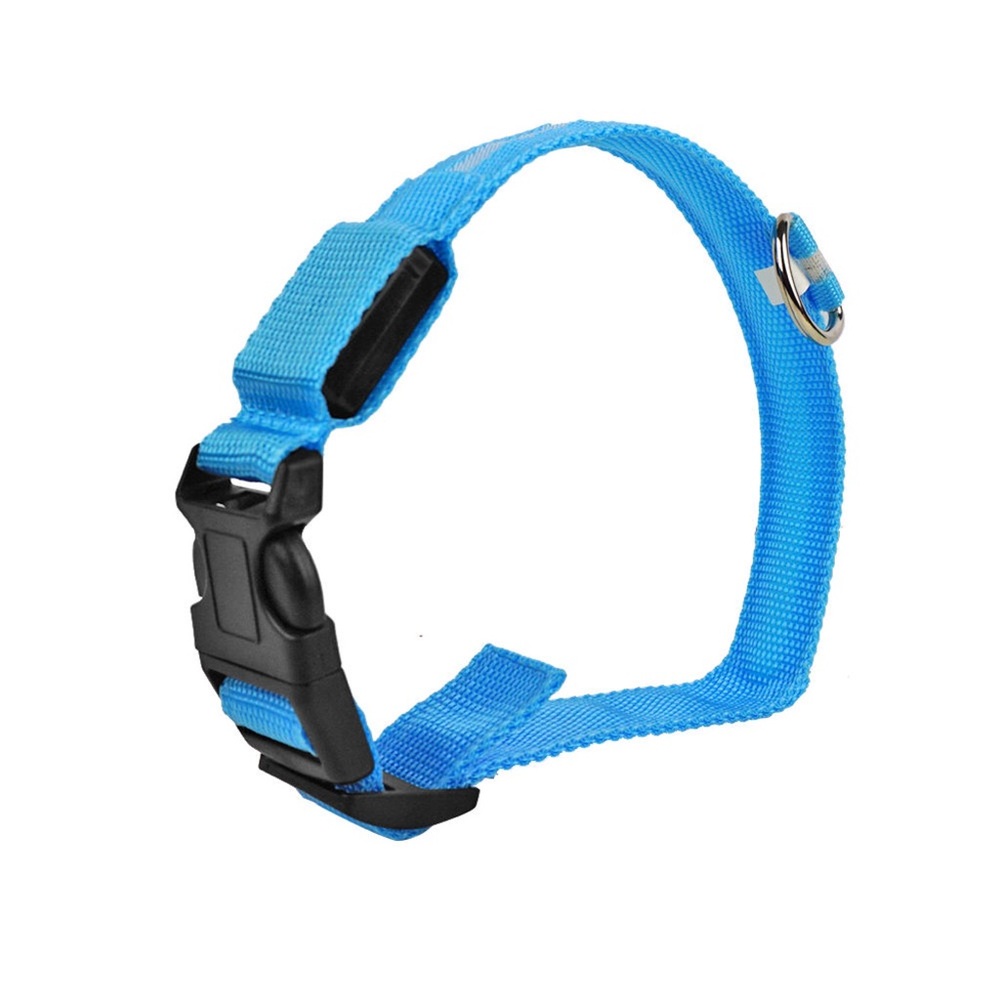 NEW!!! “LaraS” LED Rechargeable 3 Function Dog Collar Blue